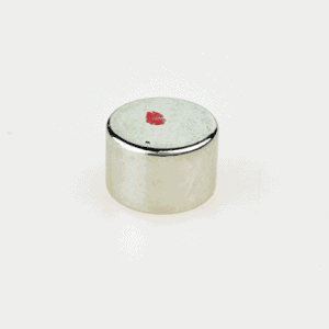 Neodymium 35 Magnet Disc 3/8” Diameter x 1/4” Thick North Pole Marked (50B0020-300)