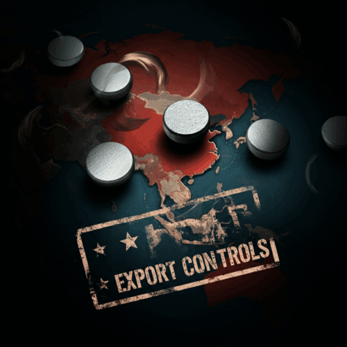 Chinese export controls on rare earth magnets