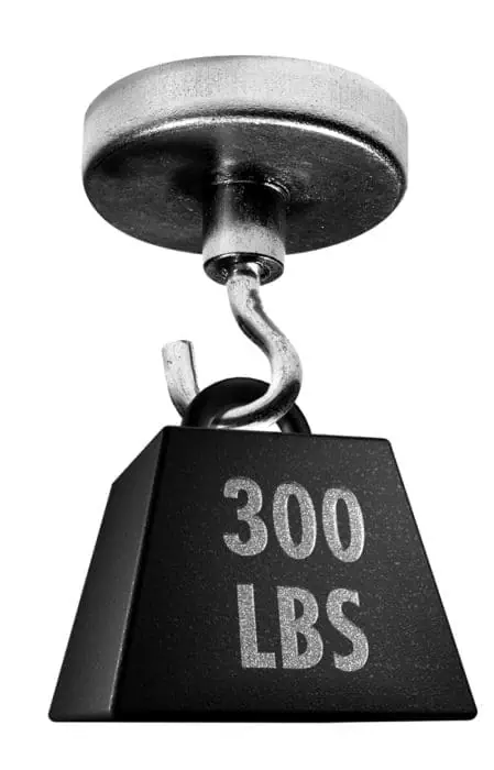 magnet holding weight
