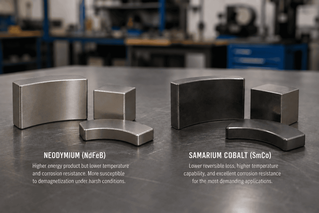 samarium cobalt vs neodymium magnets