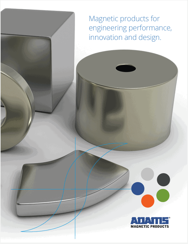 Metal blocks, rings, and a curved piece with overlay.