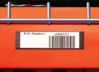 precut magnetic label holder